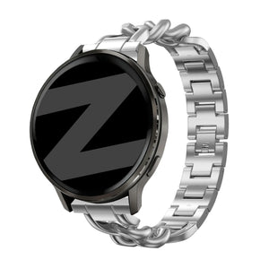 Bandz Huawei Watch GT 7 - 41mm Metal Strap 'Chains' (Silver)