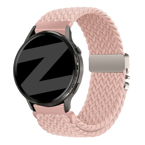 Bandz Correa trenzada 'Parachute' Garmin Vivomove 3 (rosa)