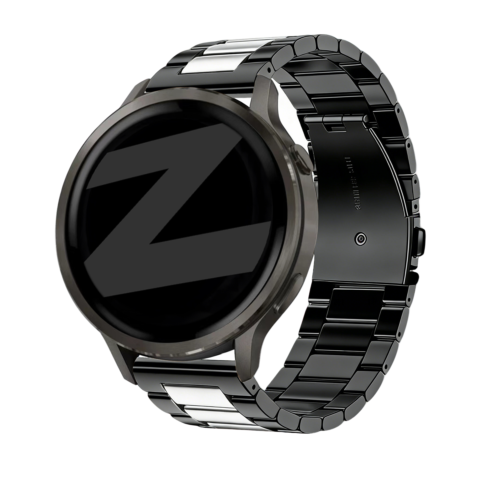 Bandz Correa acero 'Classic' Garmin Venu SQ 2 (negro/plateado)