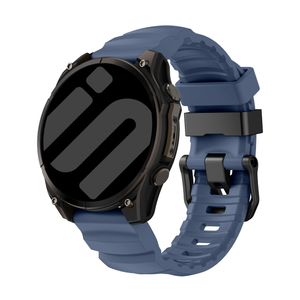 Garmin Quatix 8 Pro - 47mm Trail Silicone Strap (Dark Blue)