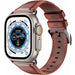 Apple Watch Ultra Leather Strap (Auburn)