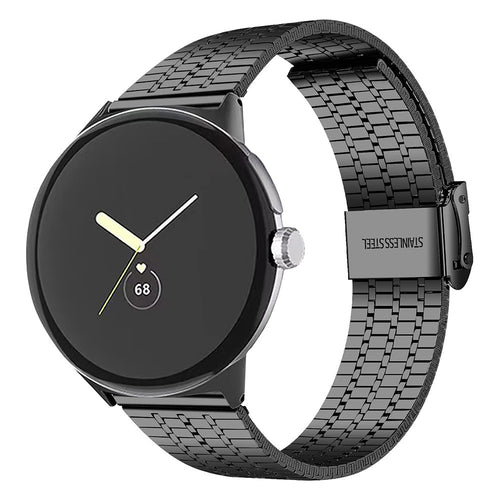 Correa acero fina Google Pixel Watch 4 - 41mm (negro)