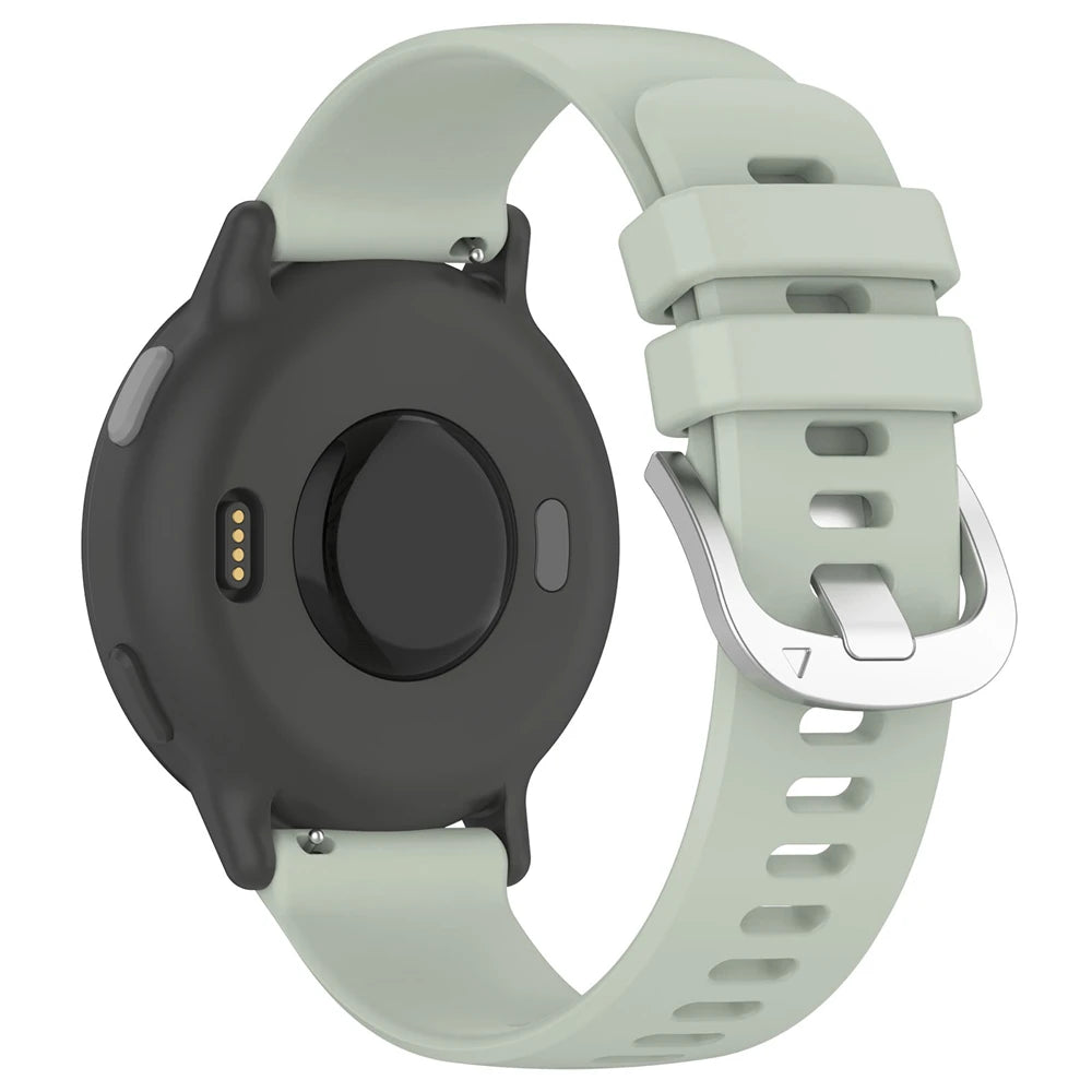 Garmin Vivomove Luxe Classic Silicone Strap (Light Green)