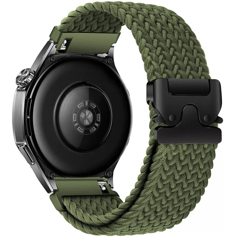 Huawei Watch 5 - 46mm Braided Strap with P-Buckle (Green)