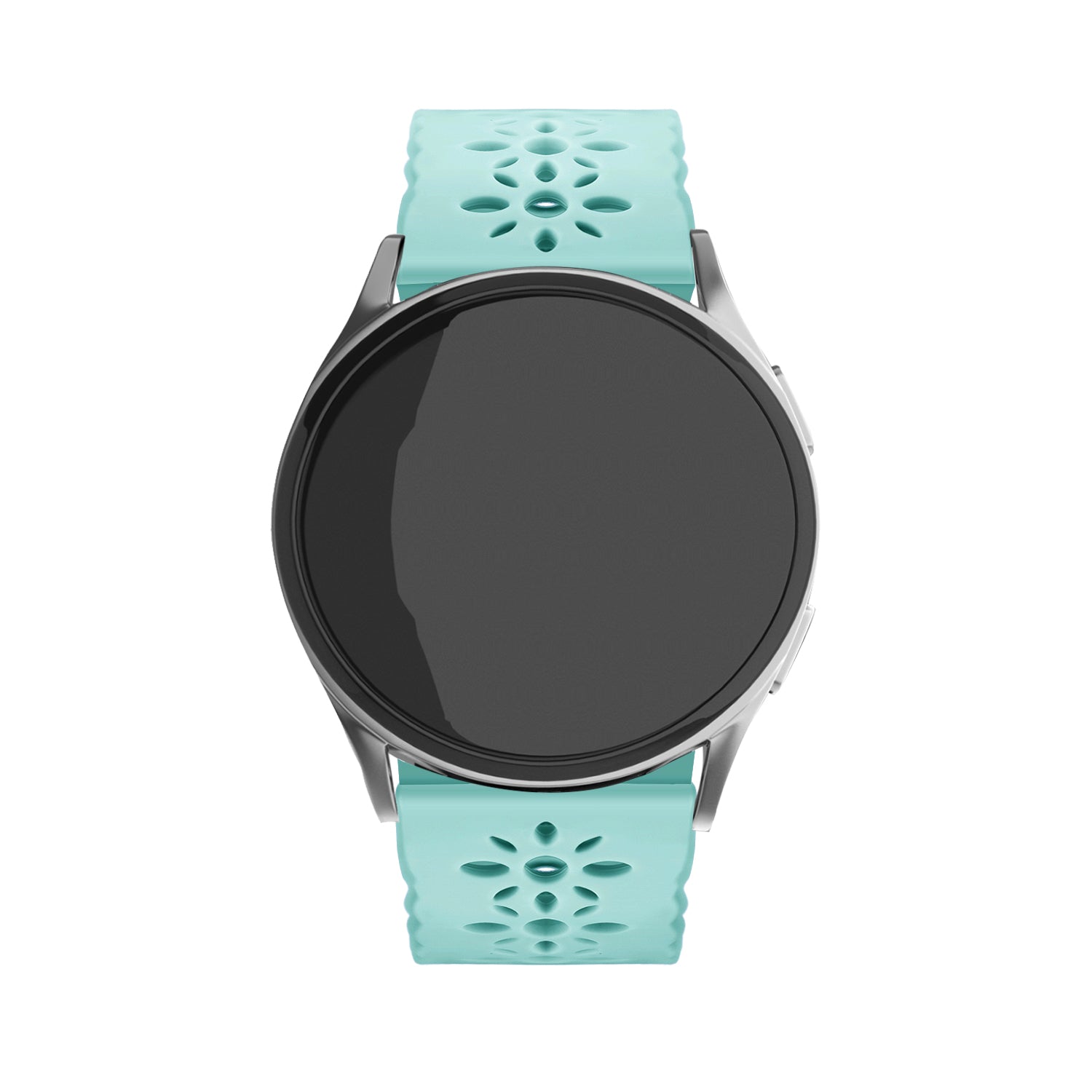 Correa de silicona con relieve Amazfit Bip U (Pro) (azul-verde mar)