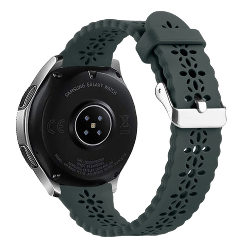 Correa de silicona con relieve Amazfit Bip U (Pro) (pino verde)