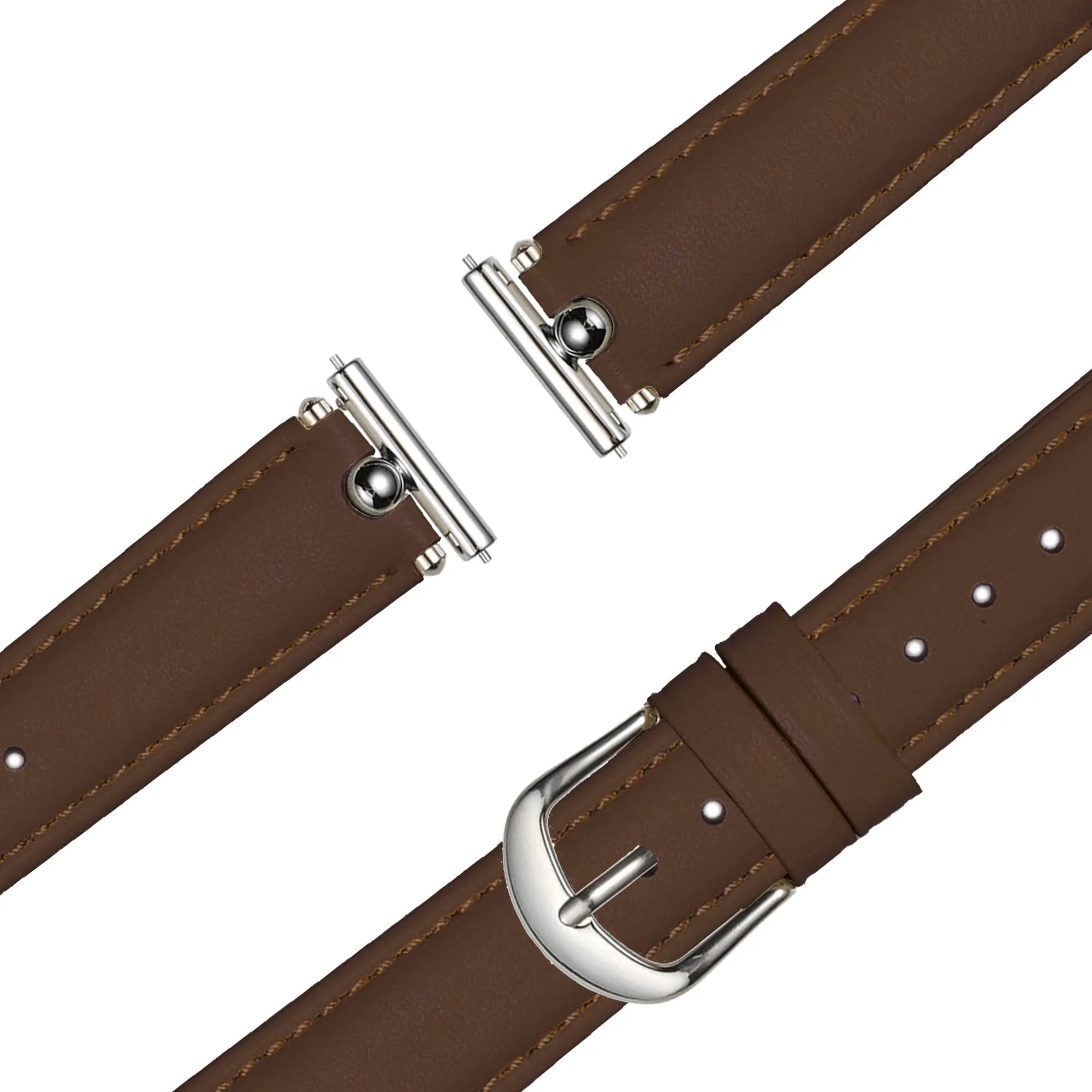 Bandz Correa silicona 'Bullet' Amazfit Active 3 Premium (marrón)