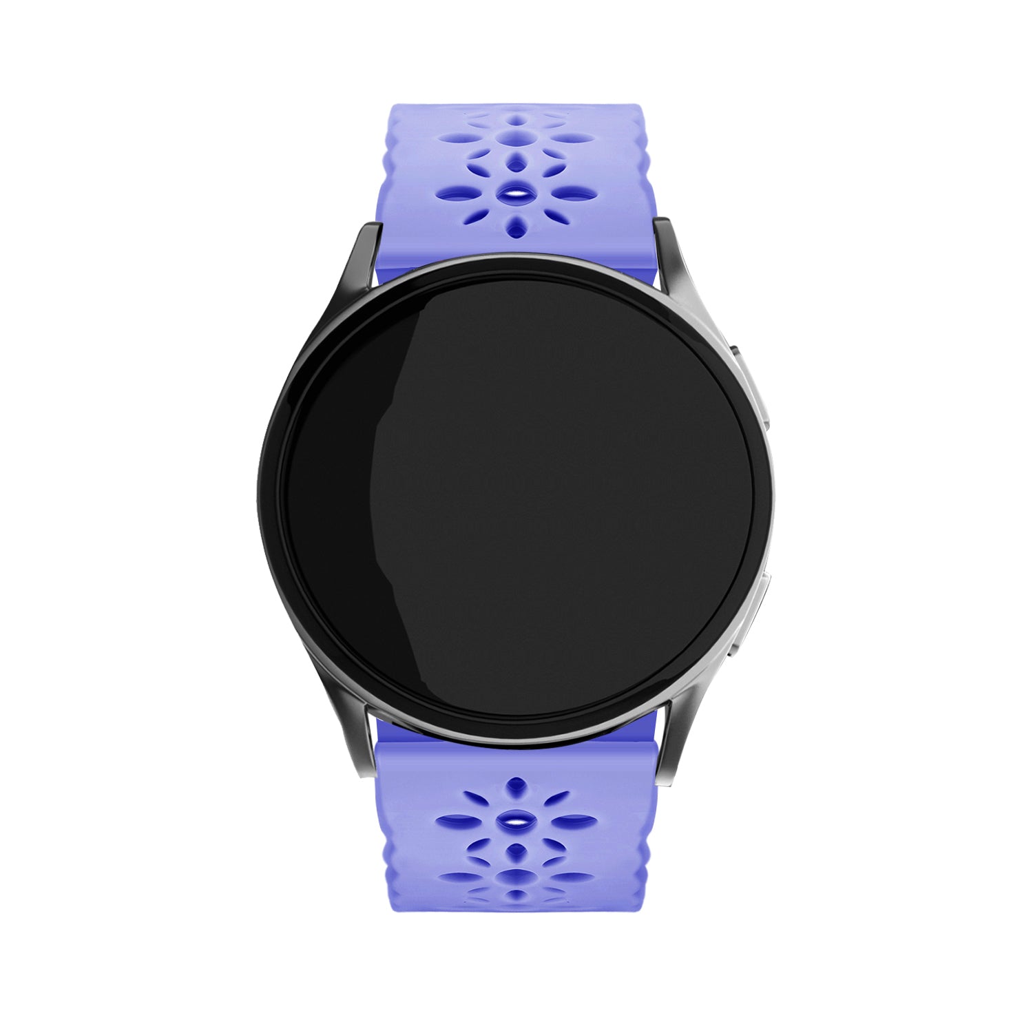 Correa de silicona con relieve Amazfit Active (lila)