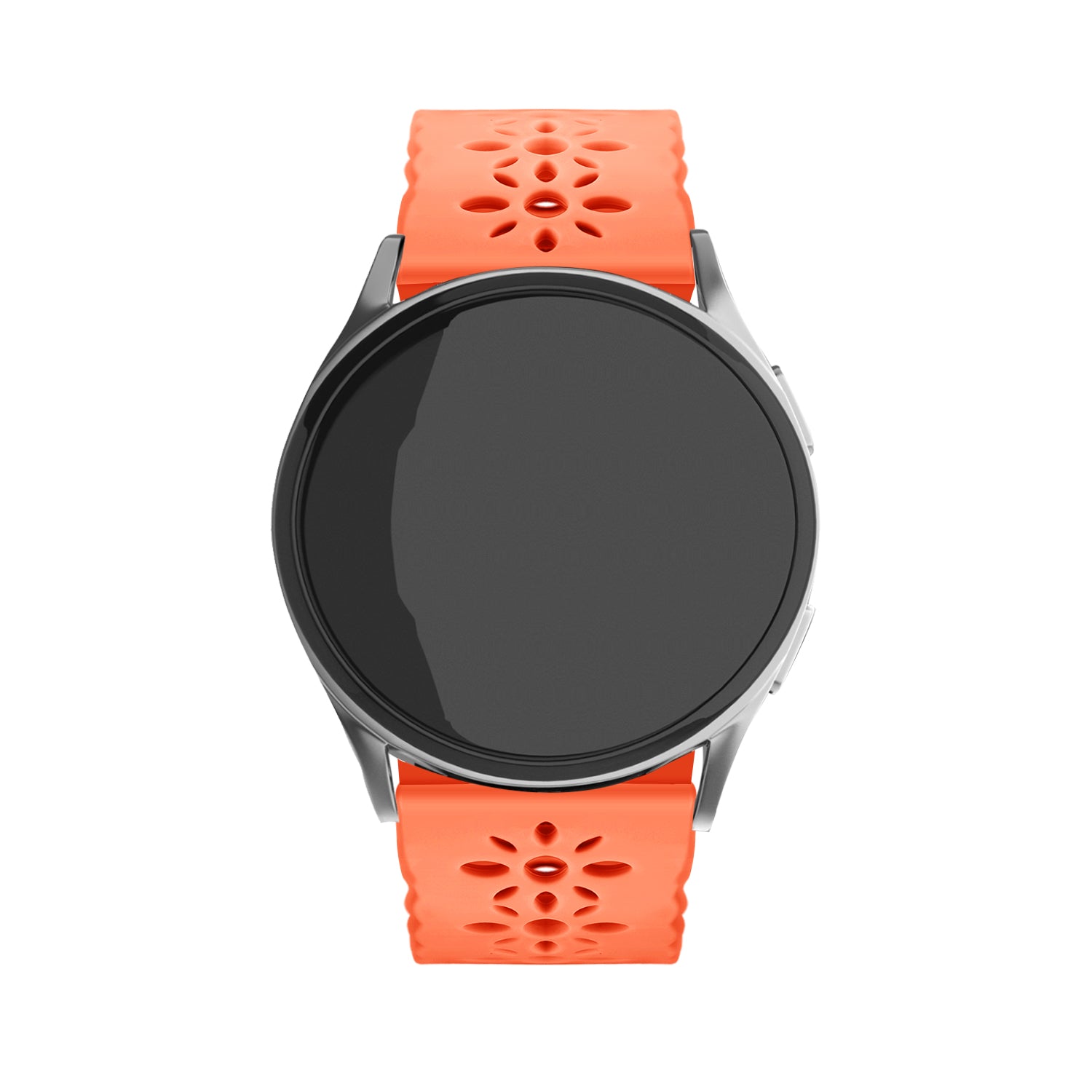 Correa de silicona con relieve Amazfit Bip U (Pro) (naranja)