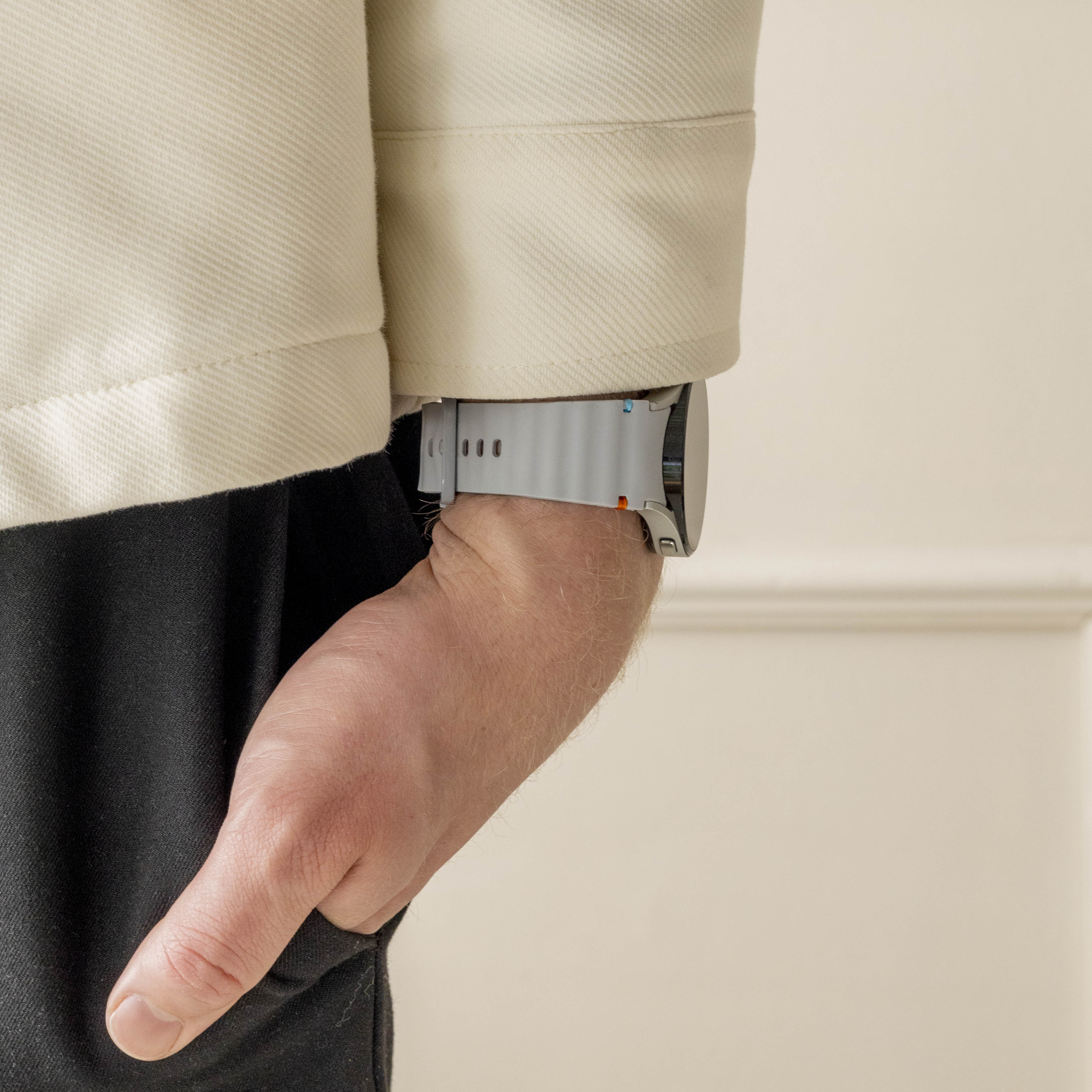 Correa Wave Samsung Galaxy Watch 7 44mm (gris claro)