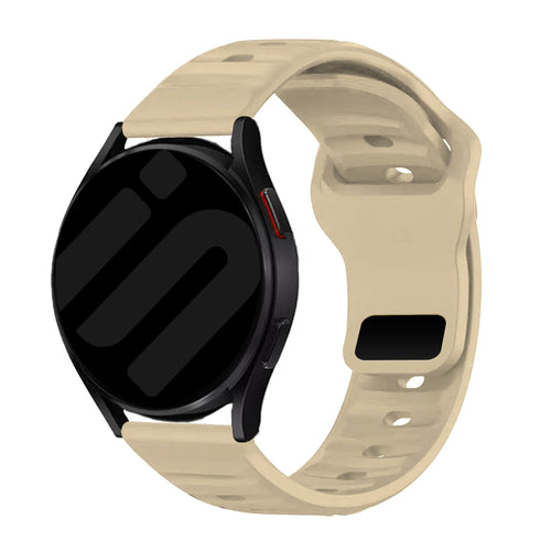 Coros Pace 2 Outdoor Silicone Strap (Beige)