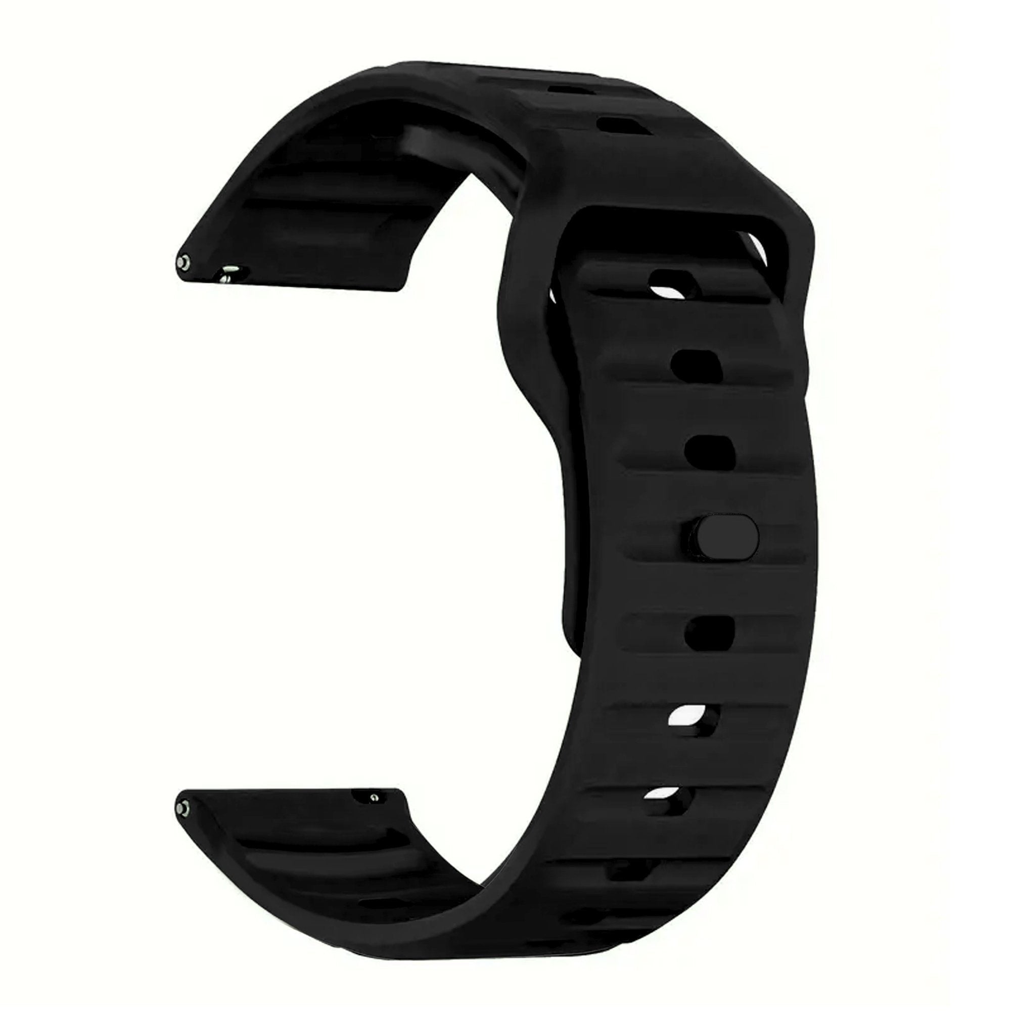 Amazfit Balance 2 Outdoor Silicone Strap (Black)
