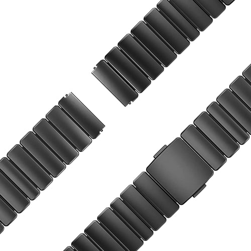 Bandz Correa titanio 'Hybrid' Garmin Vivoactive 4 (negro)
