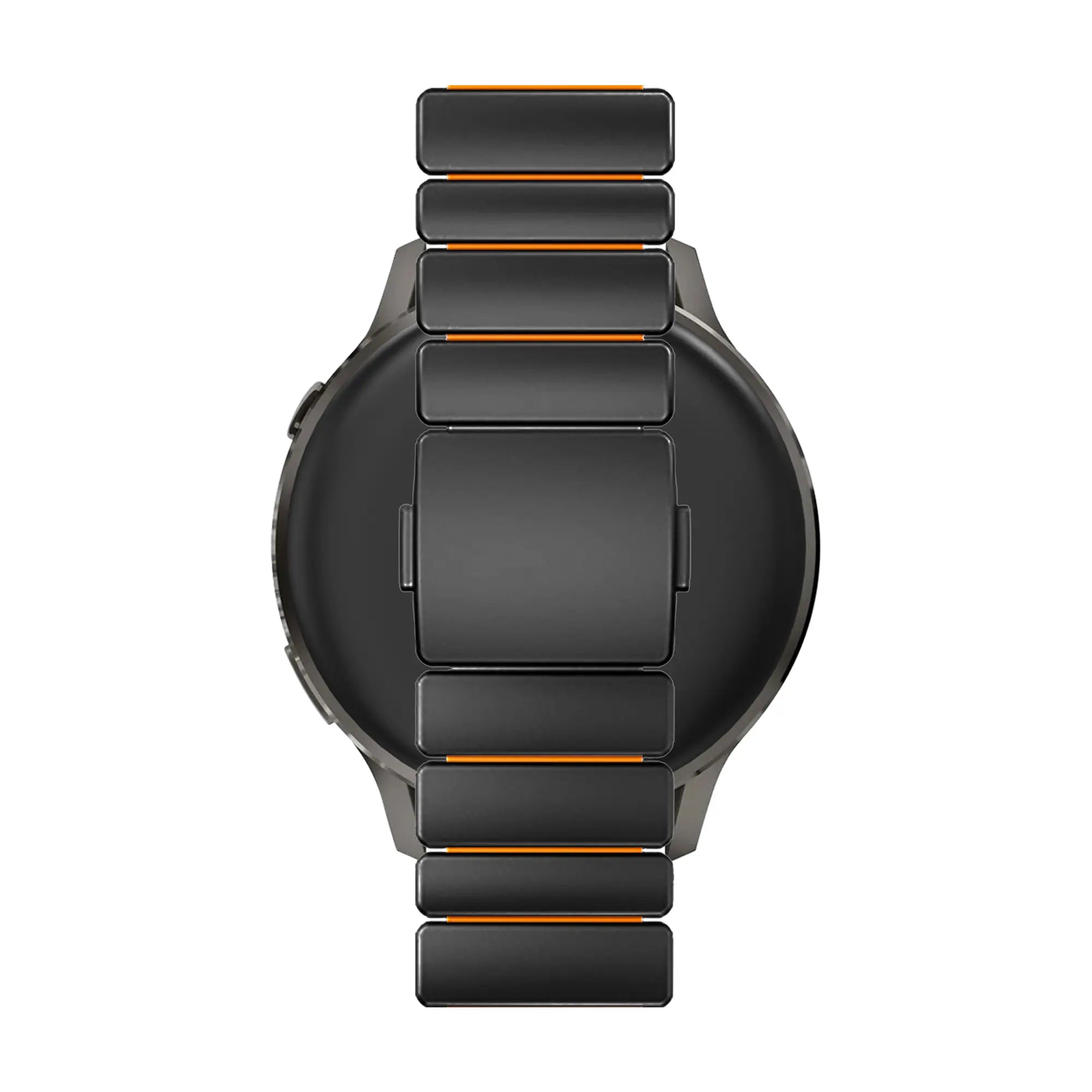 Bandz Huawei Watch GT 3 - 46mm Titanium Strap 'Hybrid' (Black/Orange)