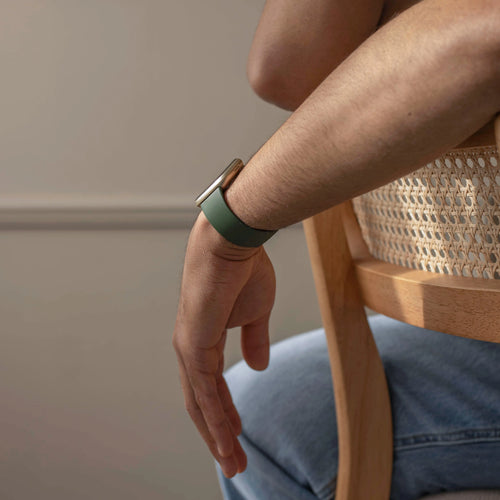 Fitbit Versa 4 Silicone Strap Classic (Dark Green)