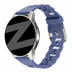Bandz Amazfit Cheetah 2 Pro Silicone Strap 'Chains' (Lavender)