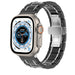 Correa acero cerámico Apple Watch Ultra (negro/plata)