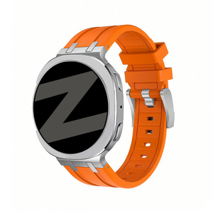 Bandz Correa silicona 'Luxe Liquid' Samsung Galaxy Watch 8 Classic (naranja)