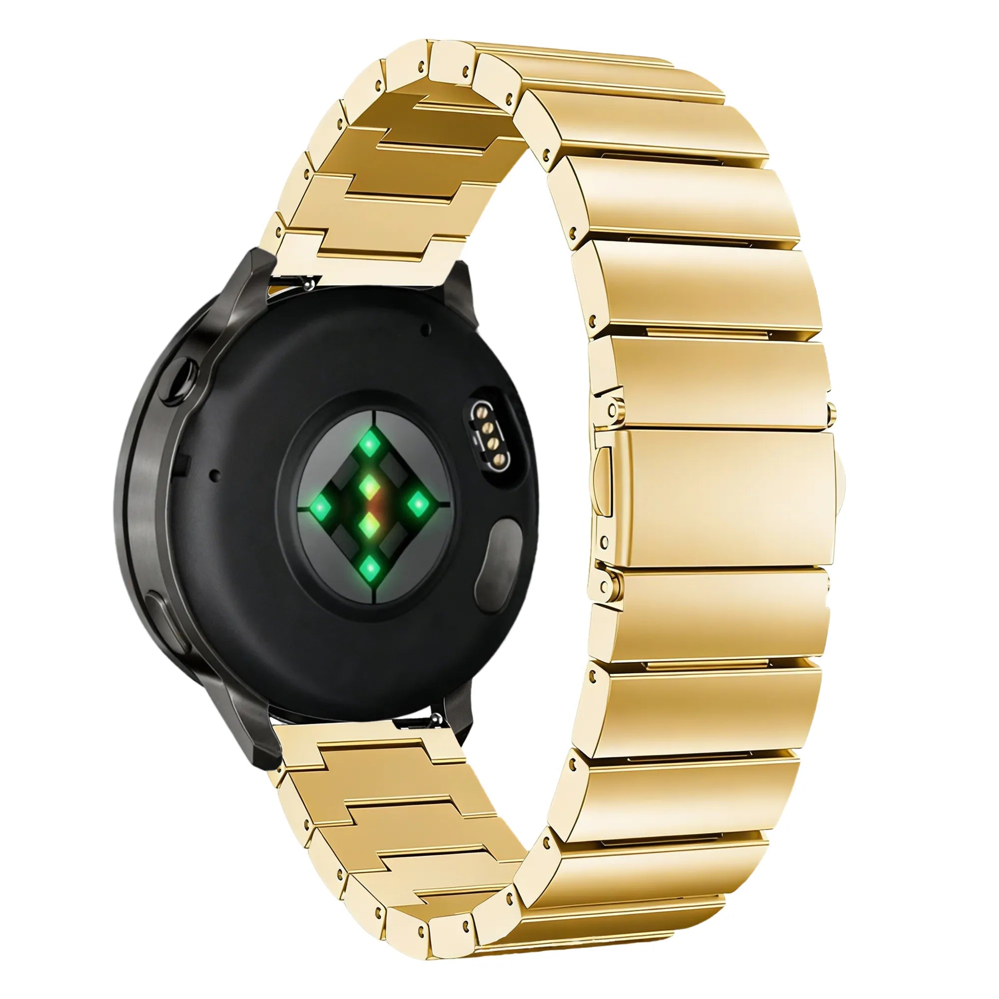 Bandz Garmin Forerunner 55 Steel Strap 'One Bead' (Gold)
