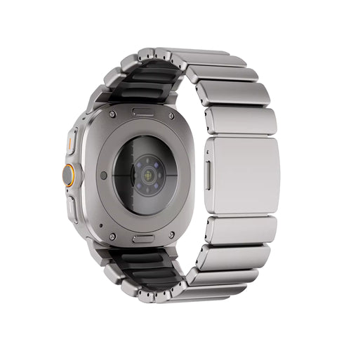 Bandz Correa titanio 'Hybrid' Samsung Galaxy Watch Ultra (titanio/negro)