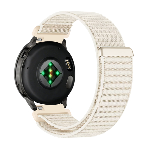 Bandz Correa nylon 'Wave' Garmin Venu SQ 2 (blanco estrella)