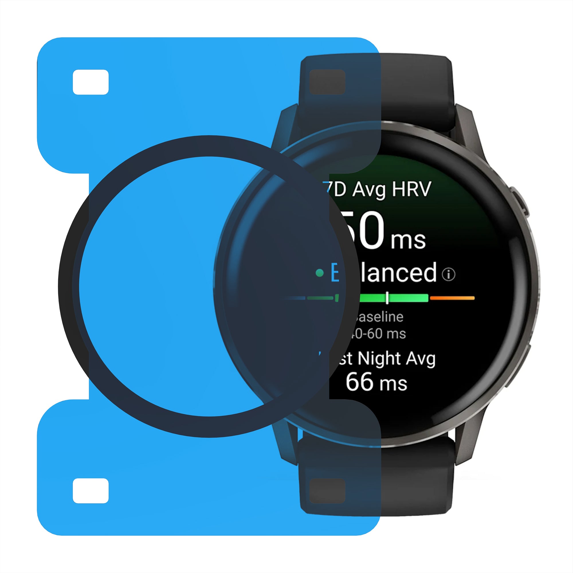 Protector de pantalla con herramienta One-Click- Garmin Venu 4 - 45mm