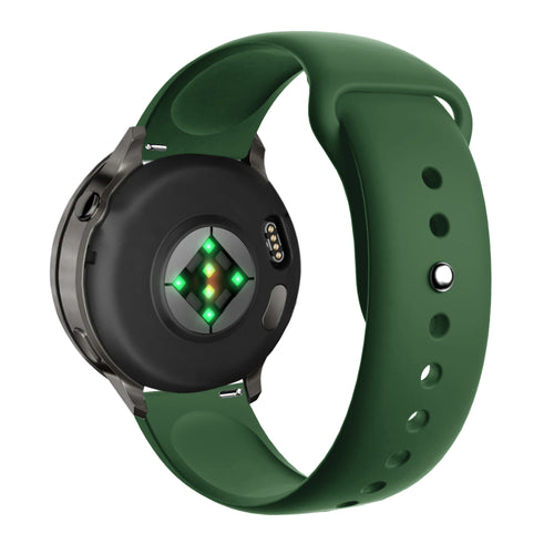 Bandz Garmin Forerunner 265s Sport Strap 'Deluxe' (Army Green)