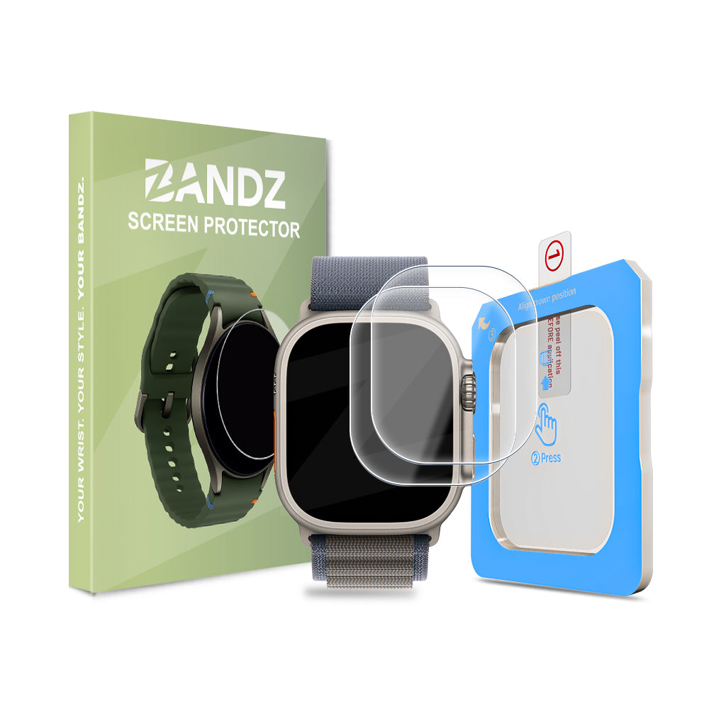 Bandz Protector pantalla con one-click tool Apple Watch Ultra