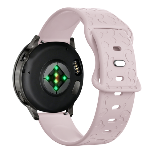 Bandz Correa silicona 'Leopard' Garmin Vivomove Sport (rosa)