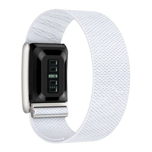 Correa nylon compatible con Whoop 4.0 (blanco)