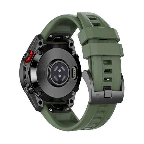 Bandz Garmin Instinct Silicone Strap 'Classic' (Army Green)