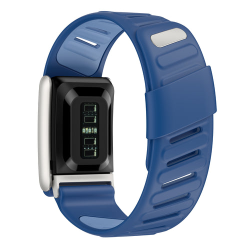 Correa deportiva compatible con Whoop 5.0 (azul dúo)
