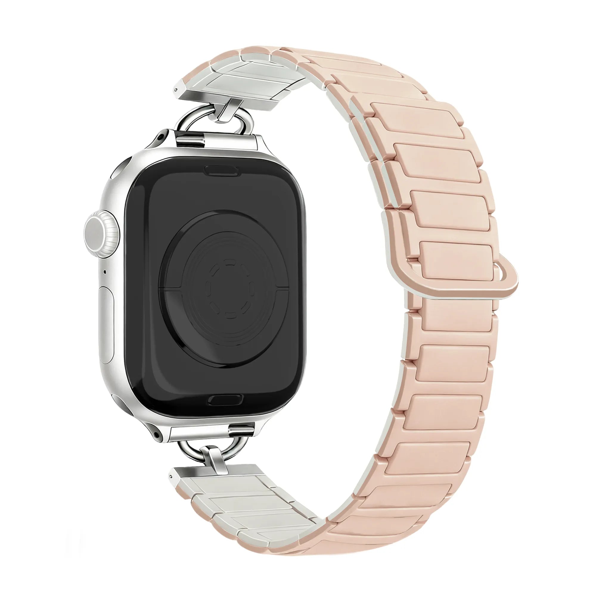 Bandz Correa silicona magnético 'fino' Apple Watch (beige)