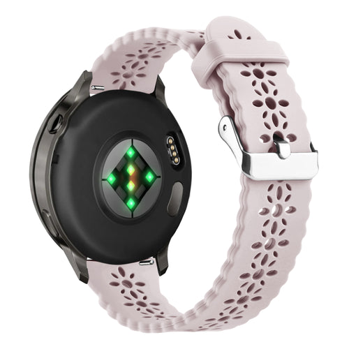 Bandz Garmin Forerunner 245 Silicone Strap 'Lace' (Pink)