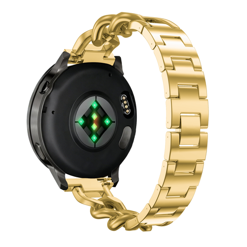Bandz Correa métalicas 'Chains' Garmin Approach S42 (dorado)