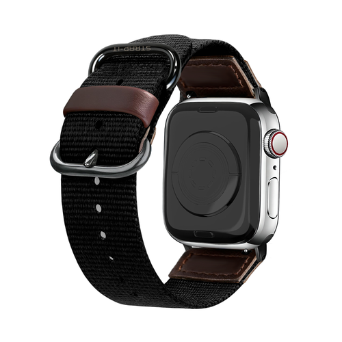Correa canvas Apple Watch Ultra (negro)