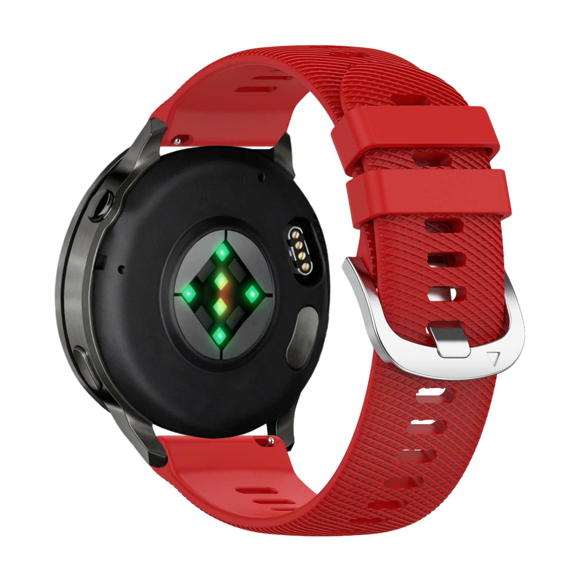 Bandz Correa silicona 'Deluxe' Garmin Venu 4 - 41mm (rojo)