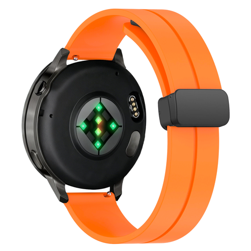 Bandz Correa silicona con hebilla Garmin Vivoactive 3 (naranja)