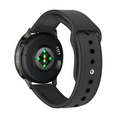 Bandz Garmin D2 Air X15 Leather Strap 'Hybrid' (Black)