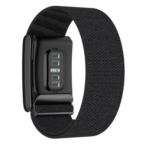 Correa nylon compatible con Whoop 4.0 (negro)