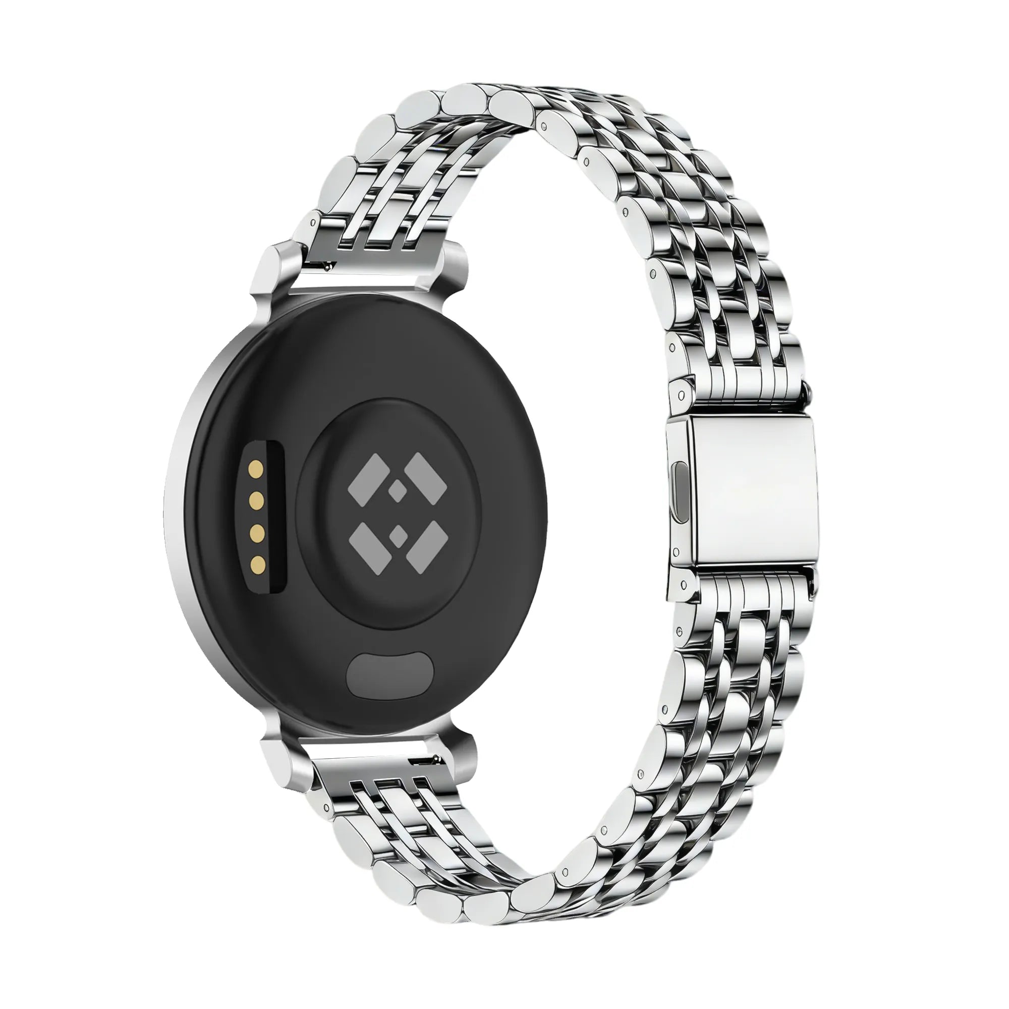 Bandz Garmin Lily 2 Steel Strap 'Deluxe' (Silver)