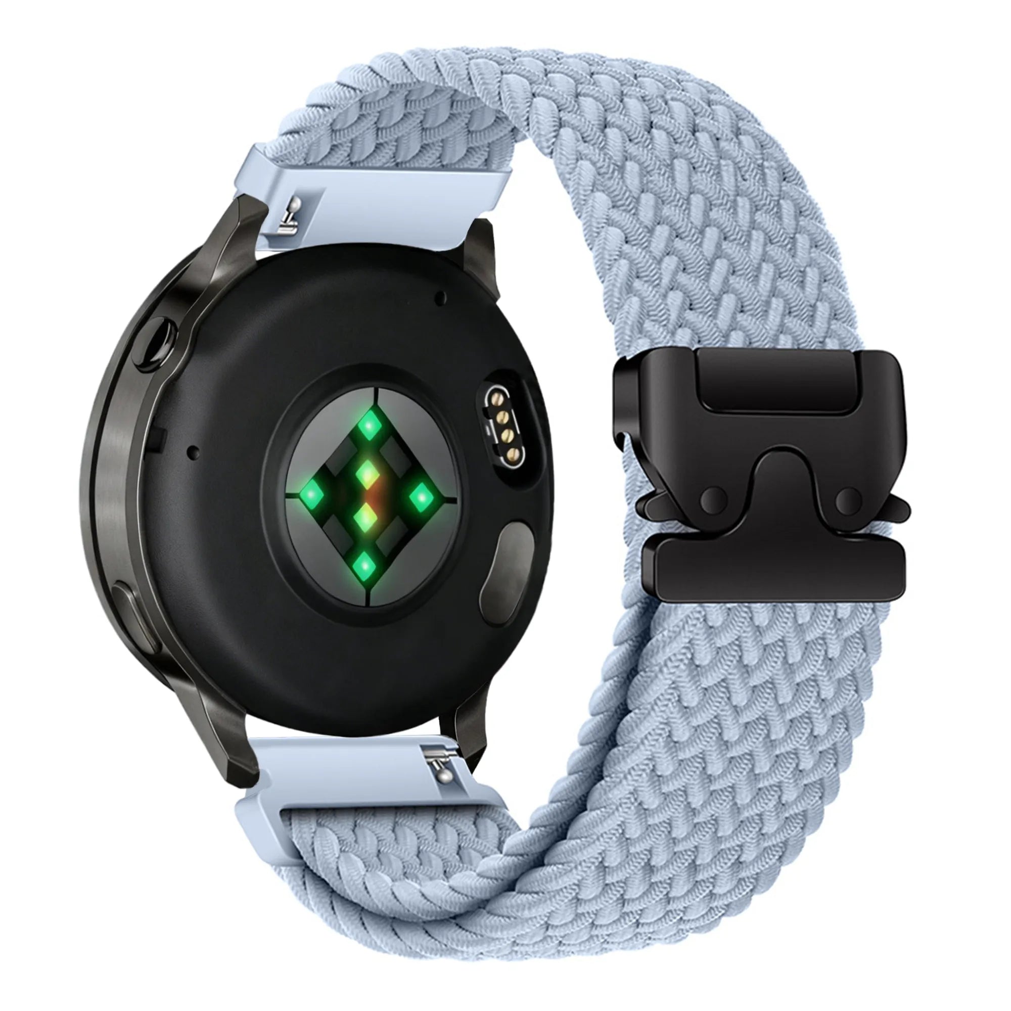 Bandz Garmin Venu 4 - 41mm Braided Strap 'Parachute' (Light Blue)