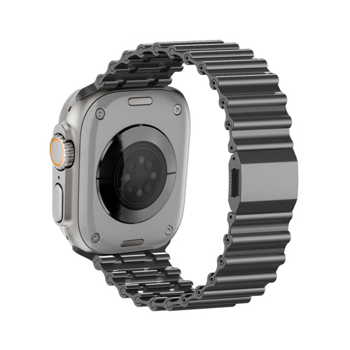 Bandz Correa acero premium 'Ocean' Apple Watch (titanio gris)
