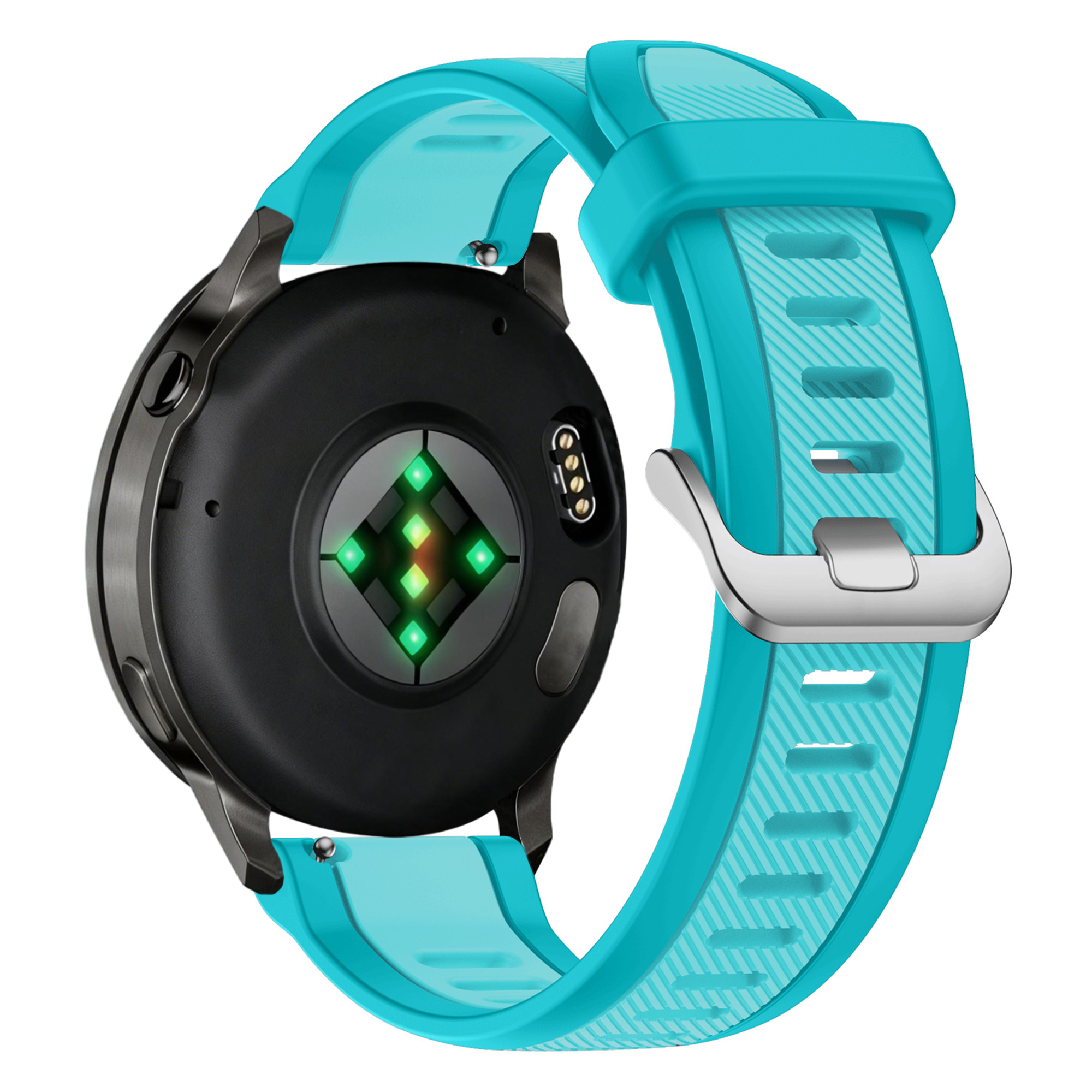 Bandz Garmin Venu SQ 2 Dual Buckled Sport Strap (Aqua)