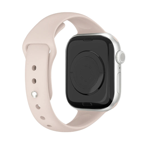Correa de silicona Slimfit Apple Watch (rosa)