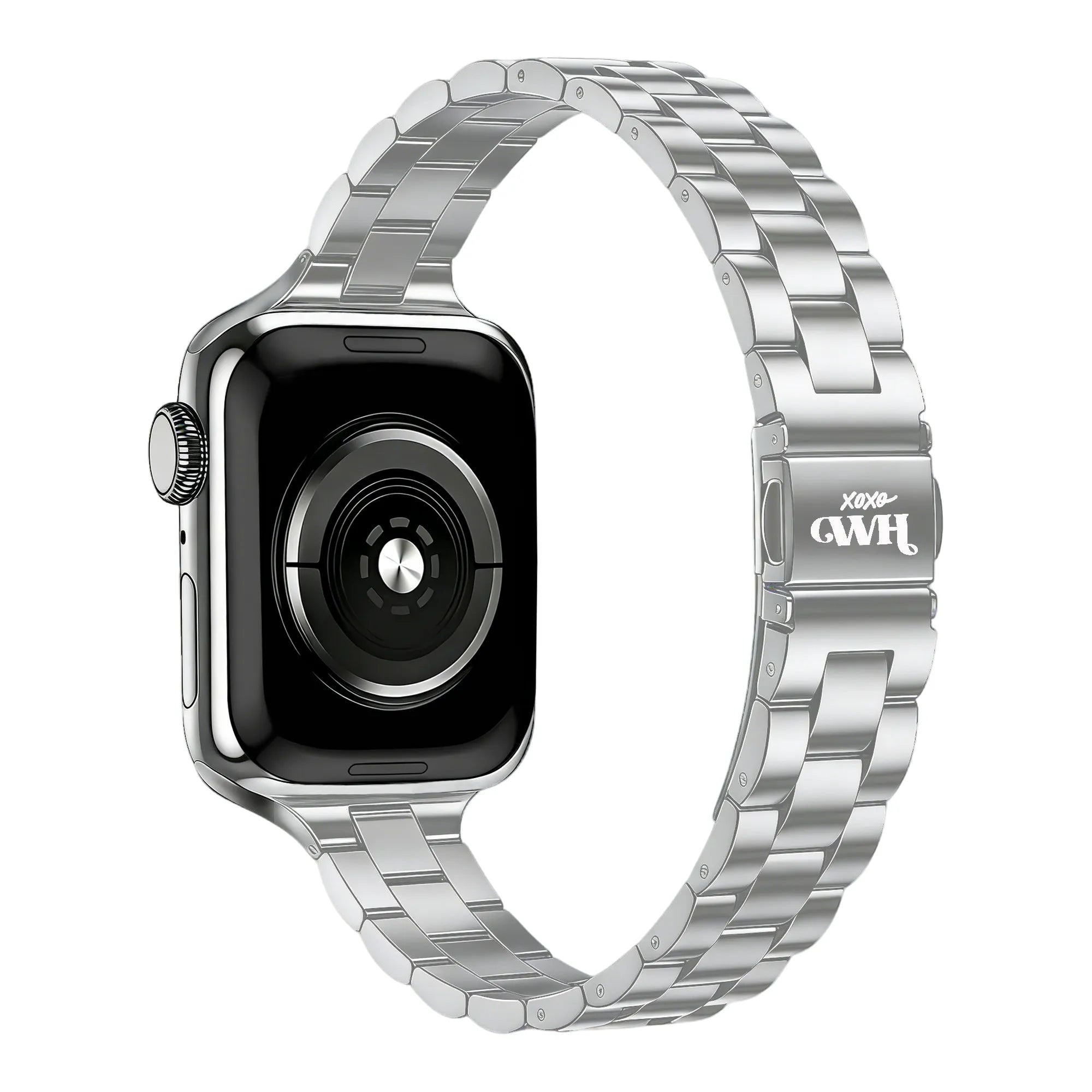 xoxo Wildhearts Correa acero fina Apple Watch (plata)