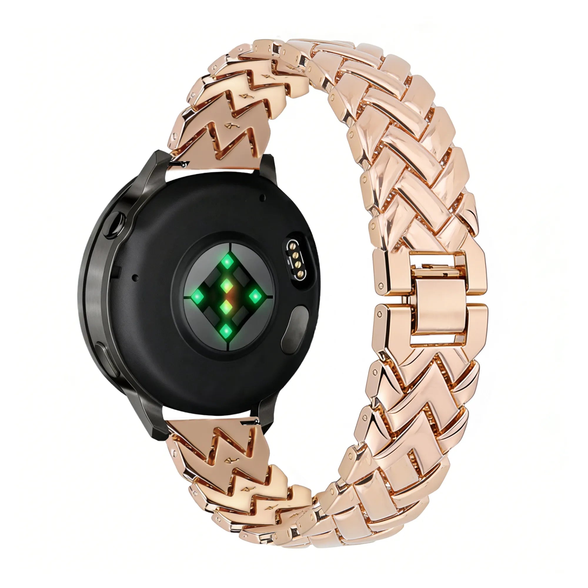 Bandz Correa metálica 'V-Type' Garmin Venu 2s (oro rosado)