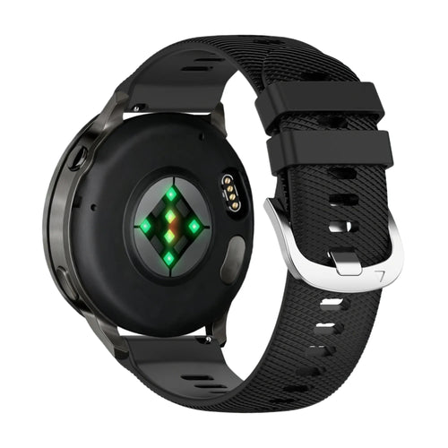 Bandz Correa silicona 'Deluxe' Garmin Forerunner 265s (negro)