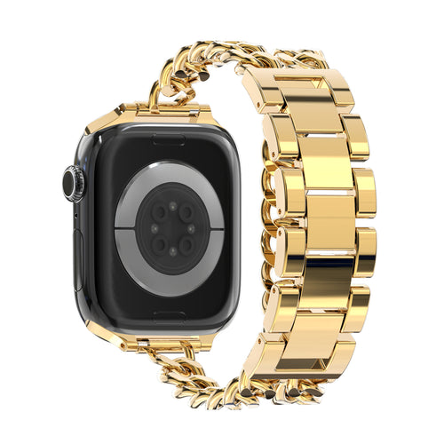 Bandz Correa acero 'Double Tour' Apple Watch (dorado)