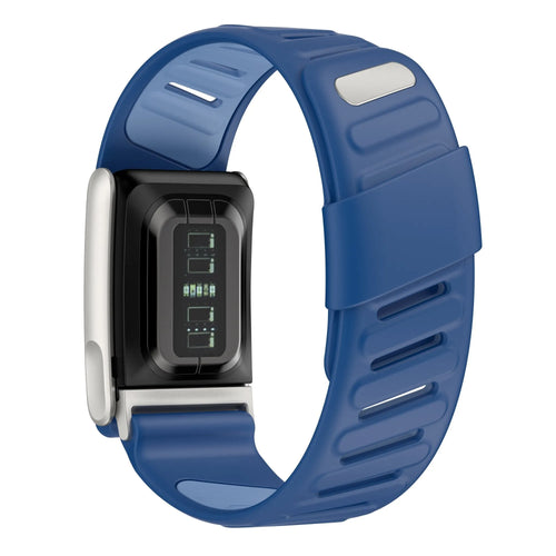 Correa deportiva compatible con Whoop MG (azul dúo)